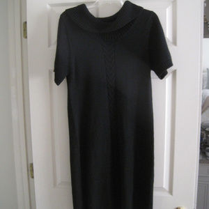 RABBIT RABBIT RABBIT DESIGNS BLACK SWEATER DRESS